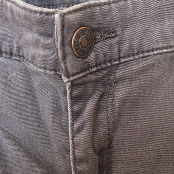Abercrombie Dark Grey Jeggings - Picture 3 of 6